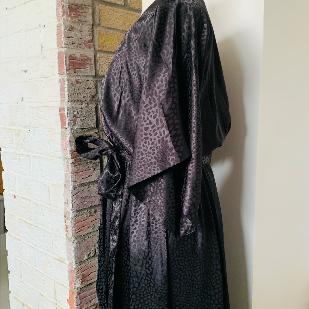 BALTIC BORN | XS | Black Savannah Print Kimono Maxi - Picture 7 of 10